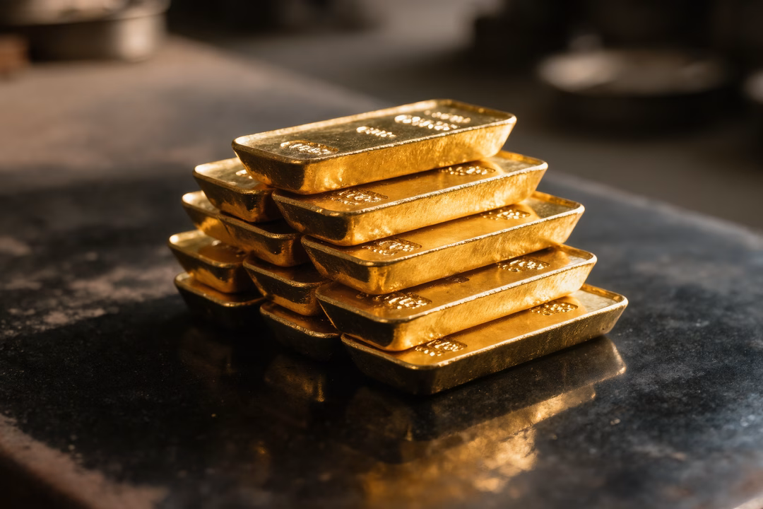 Photo Gold bars