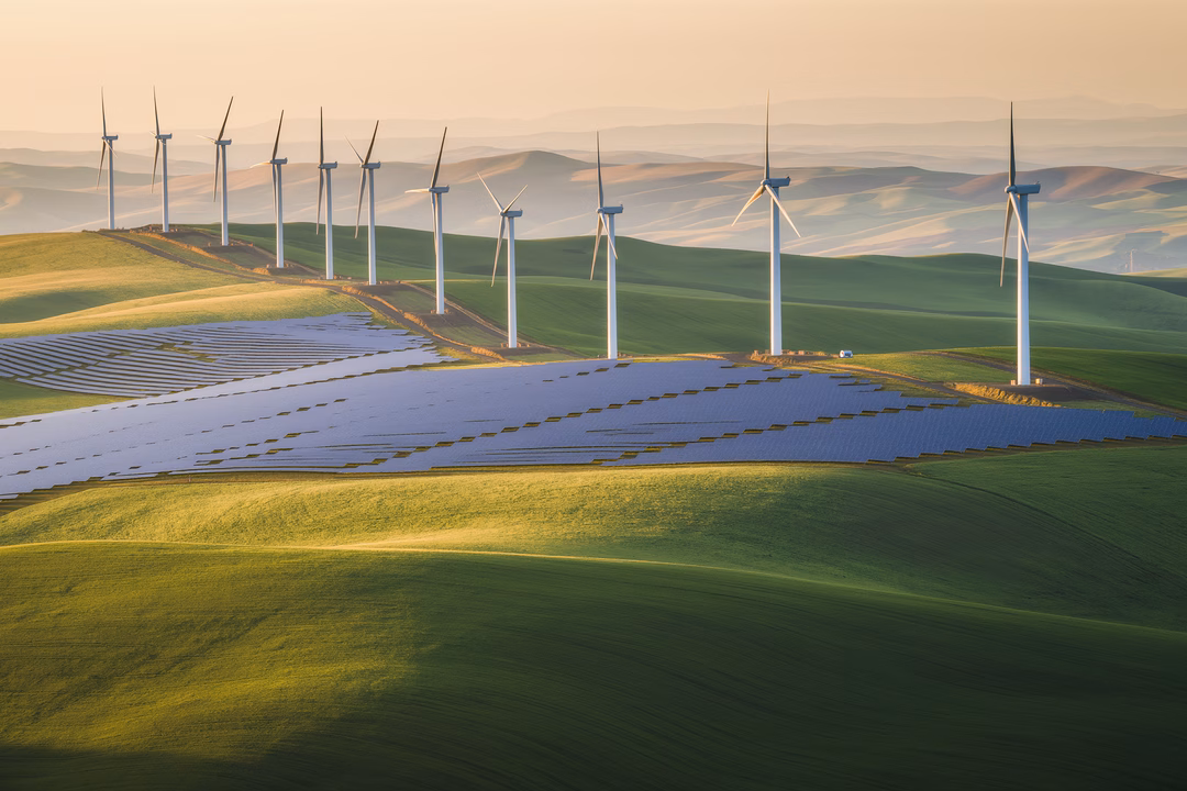Photo Wind turbines