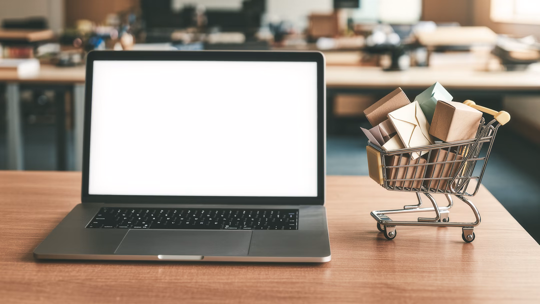 Photo Online shopping cart