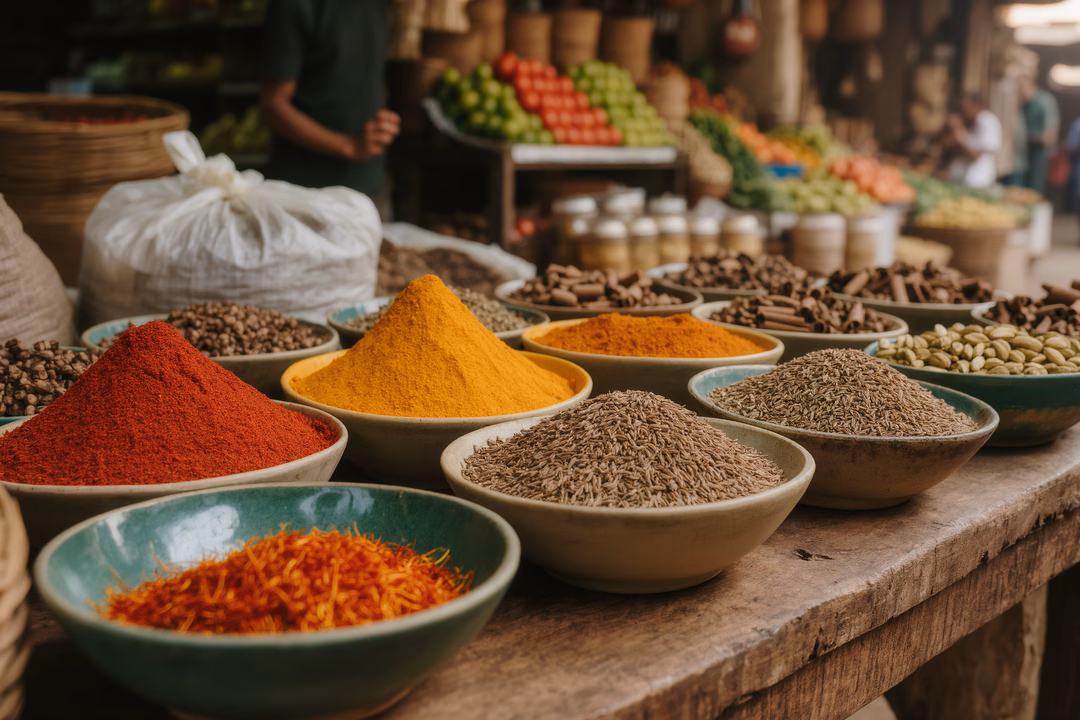 Photo Spice market