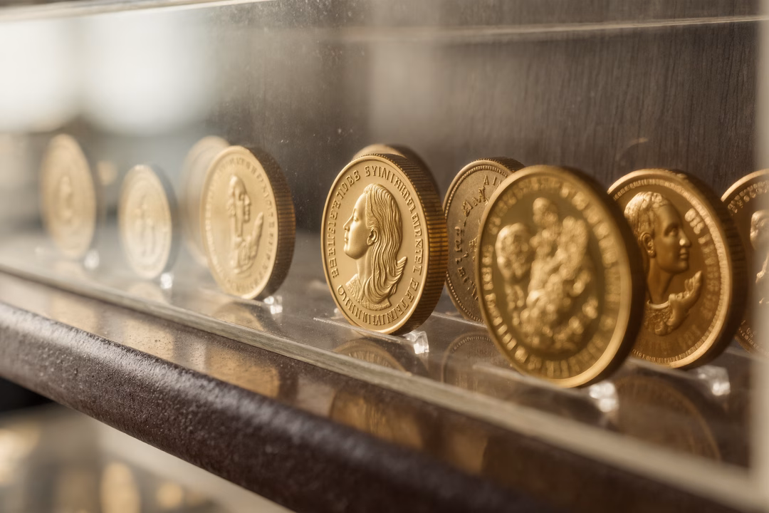 Photo Gold coins