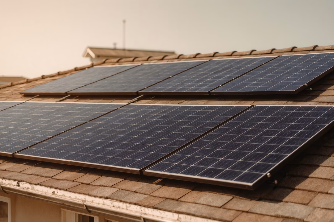 Photo Solar panels