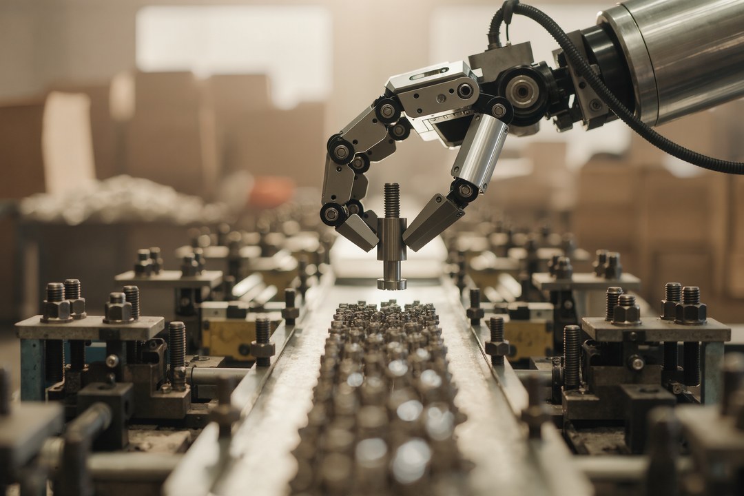 Photo Industrial robot