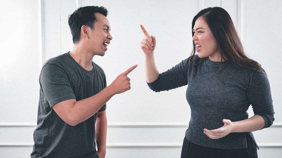 Photo Couple arguing