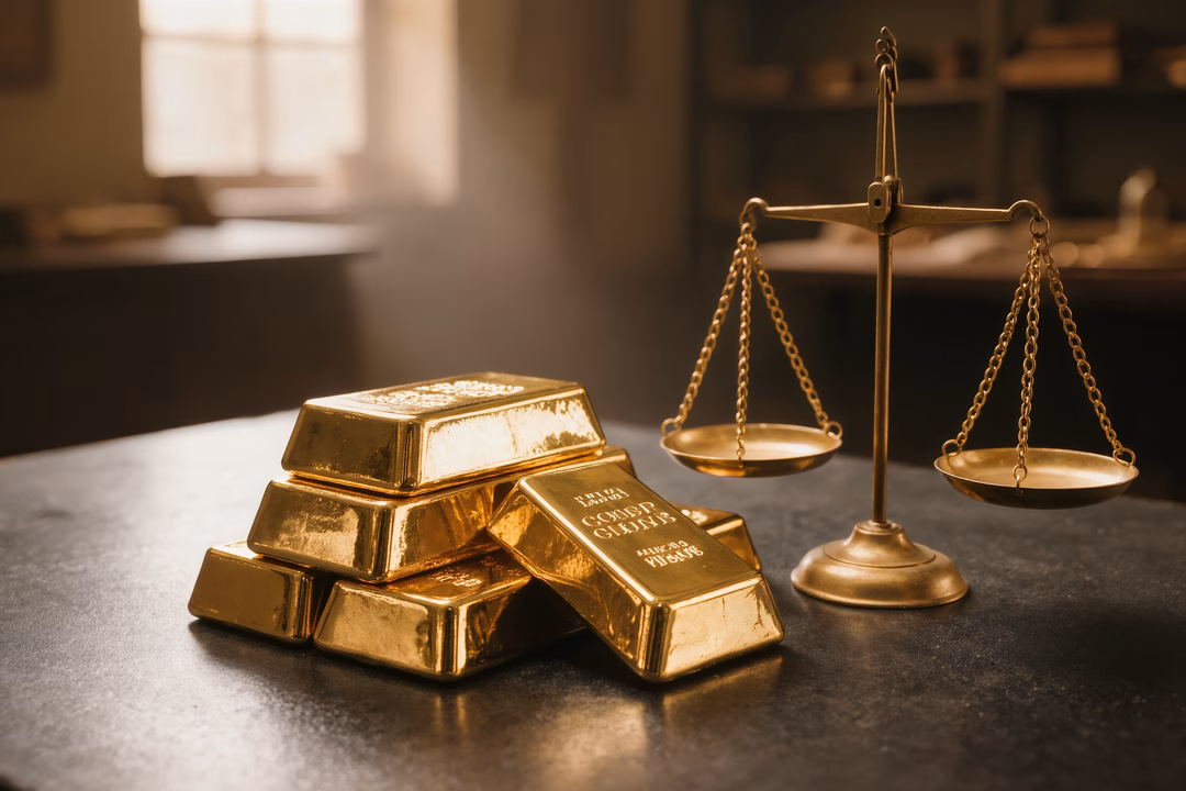 Photo Gold bars