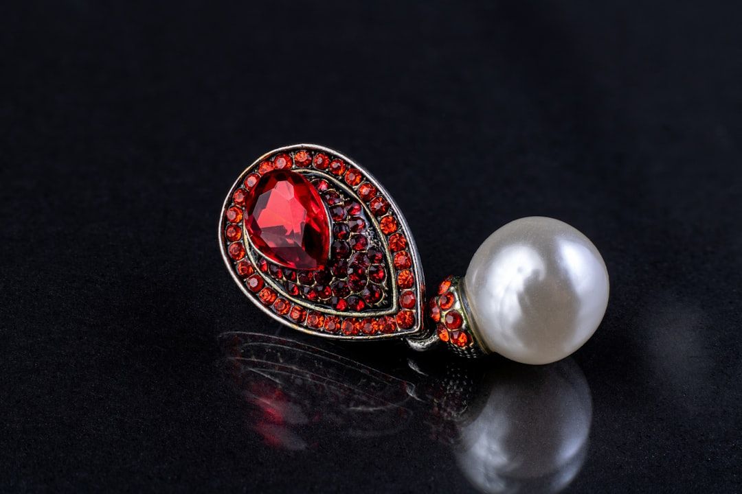 Photo Elegant earrings