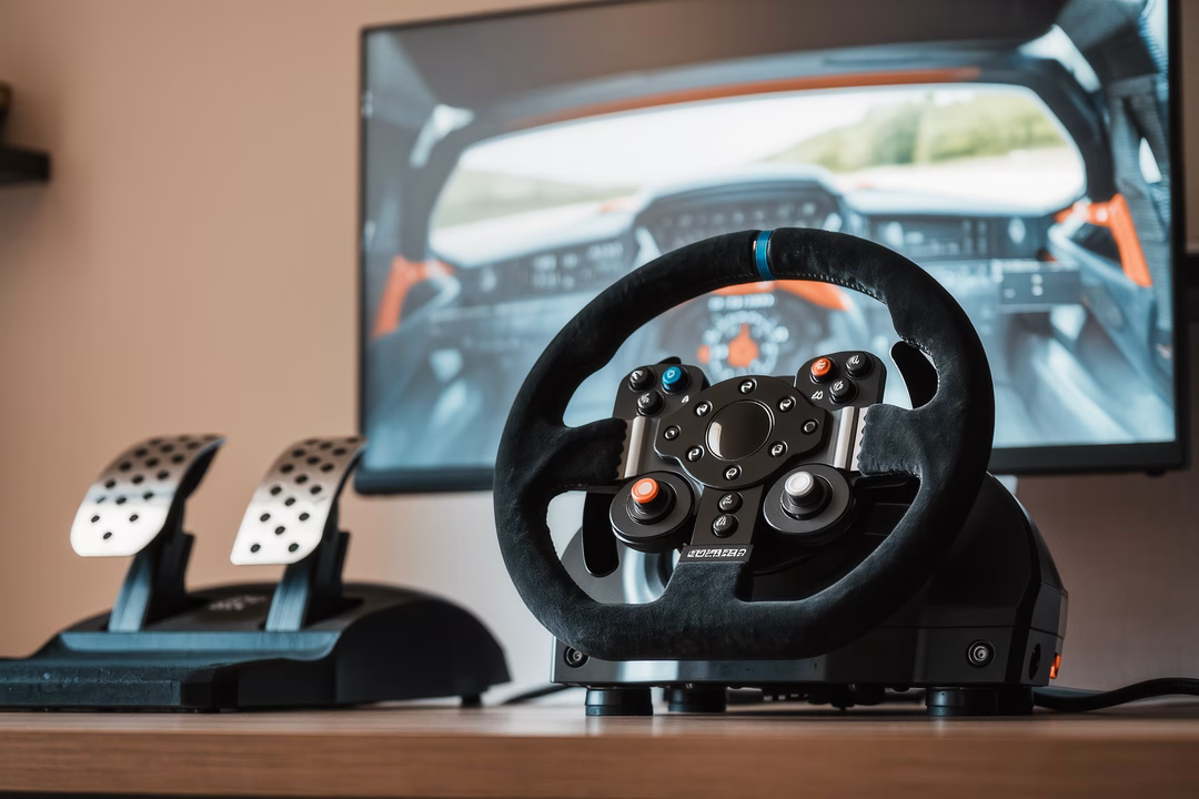 Photo Racing simulator