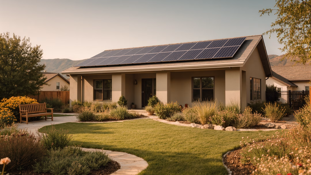 Photo Solar panels